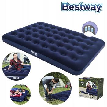 Materac dmuchany do spania 203x183x22 BESTWAY 2os.