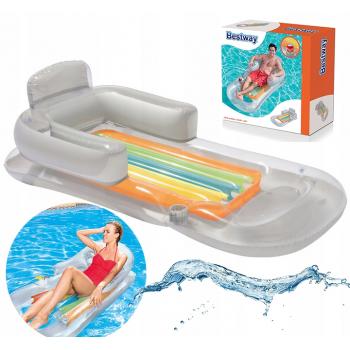 Materac z oparciem fotel do wody Bestawy 43028