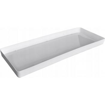 Podstawka do skrzynki balkonowej 40 cm biała
