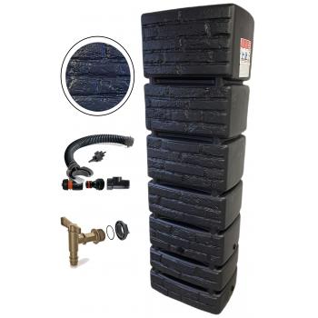 Zbiornik na deszczówkę Tower Brick 350L+ kranik+ przyłącza