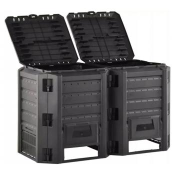 Kompostownik 800L dwukomorowy-modułowy