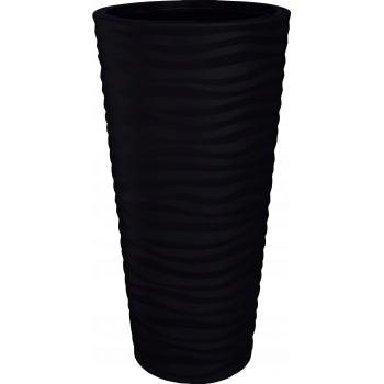 Donica Sahara Slim 3D śr.30 H56 - Czarna