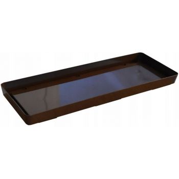 Podstawka do skrzynki balkonowej 40 cm brązowa