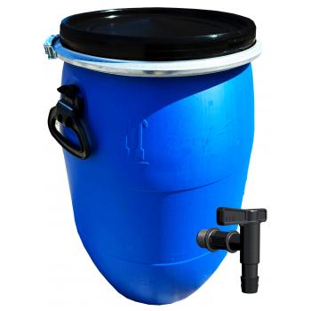 Beczka na wodę- do kiszenia 60l + kran