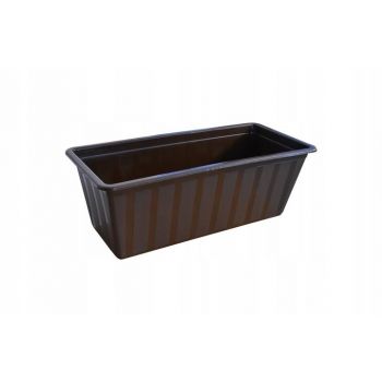 Skrzynka balkonowa- 40cm brąz