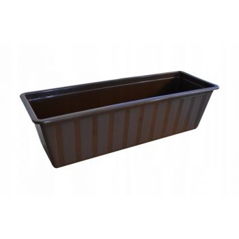 Skrzynka balkonowa - 50cm brąz