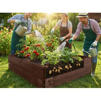 Warzywniak grządka 120x100x28 Sosnowy -Inspekt- Impregnowany