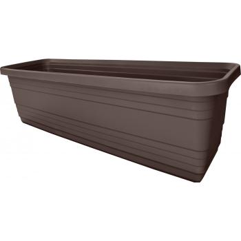 Skrzynka balkonowa Bona 50cm Brąz