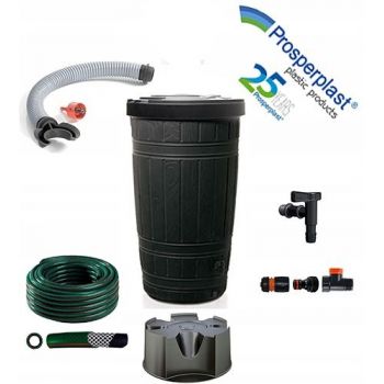 Zbiornik na deszczówkę  265L Woodcan + przyłącza + wąż+...