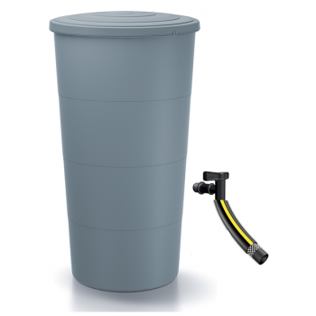 Zbiornik na deszczówkę 200L Smooth + kranik
