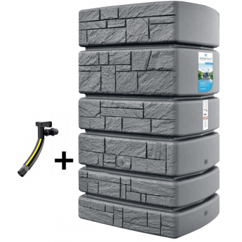 Zbiornik na deszczówkę Aqua Tower Stone 500L + kranik
