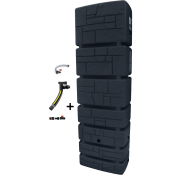 Zbiornik na deszczówkę Aqua Tower 350L+ kranik+ przyłącza