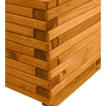 Drewniana donica- doniczka drewniana 80 cm Mahoń