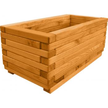 Donica drewniana- doniczka drewniana 60 cm Mahoń