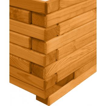 Donica drewniana- doniczka drewniana 60 cm Mahoń