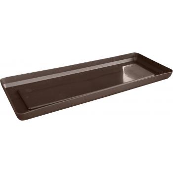 Podstawka do skrzynki balkonowej 40 cm brąz- Lamela