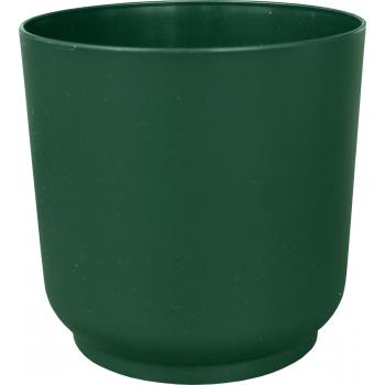 Doniczka okrągła Satina śr.13cm- Zielona