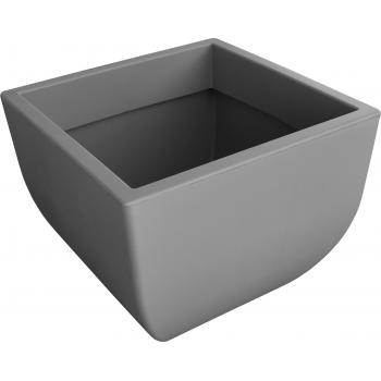 copy of Doniczka kwadratowa Muna 40cm- Szary beton
