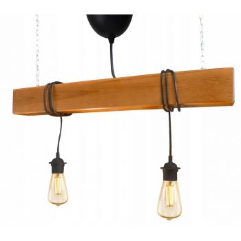 Lampa sufitowa 2 wyjścia + żarówki