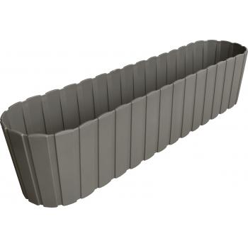 Doniczka na balustradę Boardee DDEC600 szara