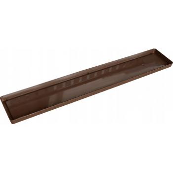 Podstawka do skrzynki balkonowej 80 cm brąz